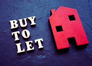 Buy to let mortgages written on a card