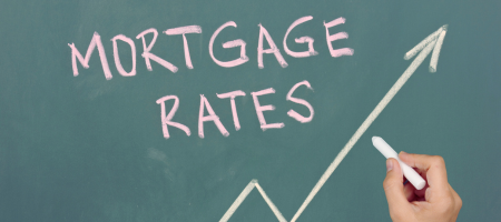 Best Mortgage Rates written on slate